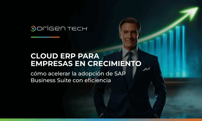 Cloud ERP para empresas en crecimiento: cómo acelerar la adopción de SAP Business Suite con eficiencia