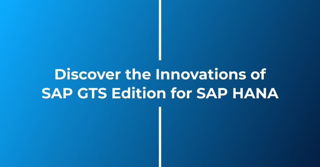 SAP GTS